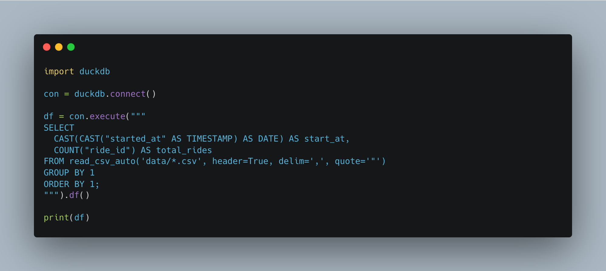 DuckDB ... Merge Mismatched CSV Schemas. (also testing Polars ...